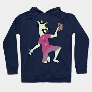 Serenading Unicorn Hoodie